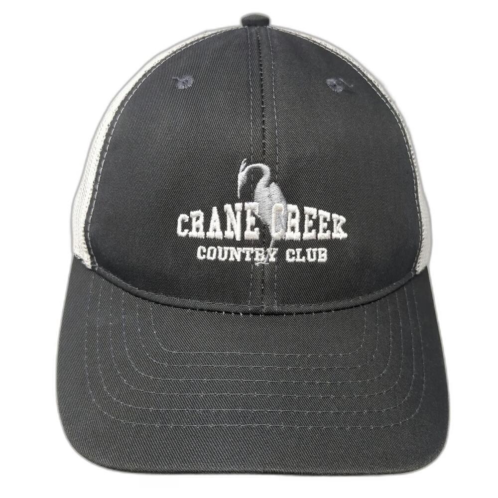 Legendary Headwear Crane Creek Country Club Trucker Hat Gray One Size Snapback